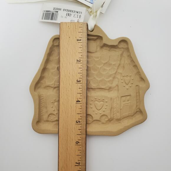 Gingerbread House Brown Bag Cookie Art Mold w/ Recipe Booklet Vintage Unused - Picture 10 of 10
